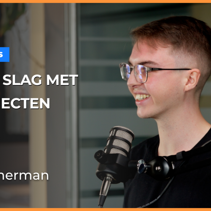 Squanto De Temmerman vertelt in 52 Topics podcast over AI projecten