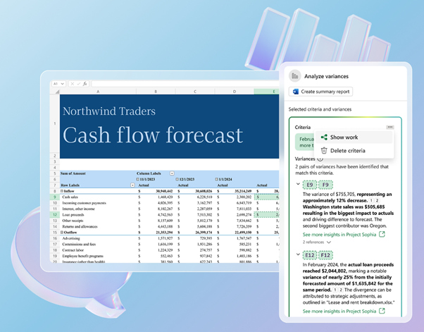 van excel naar word met copilot