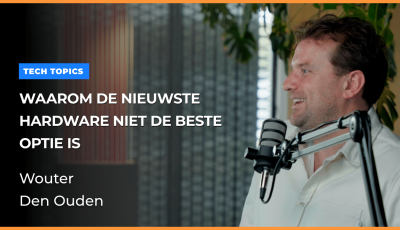 Wouter den Ouden over hardware lifecycle management,