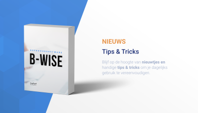 B-Wise: nieuwe features